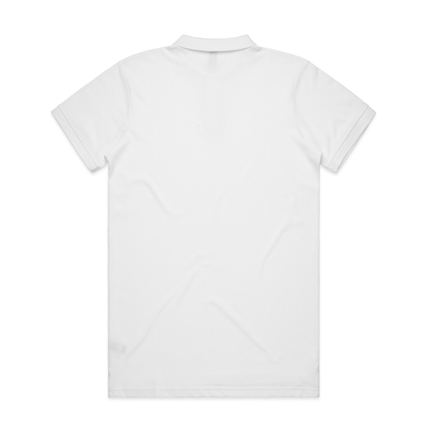 Picture of Mens Pique Polo - White