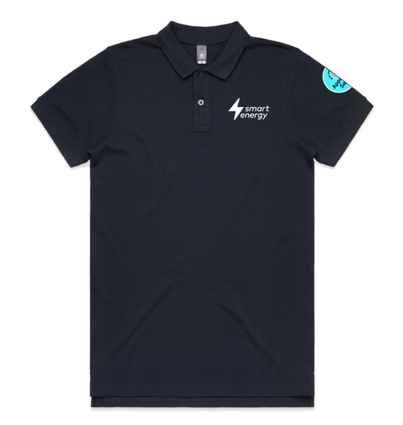 Picture of Mens Pique Polo - Navy